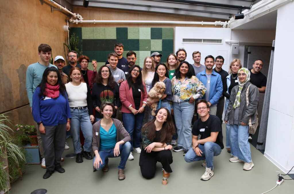 Youth Climate Innovation Bootcamp Demo Day Youth Climate Innovation Bootcamp Demo Day, group picture at bUm, Berlin 2025
