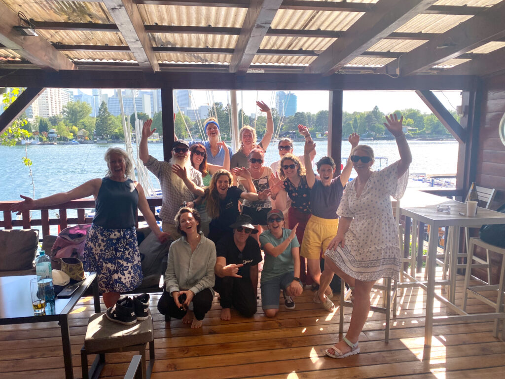 Water Connects People first cohort, Training in Vienna, Austria, May 2026: Water activity at Alte Donau